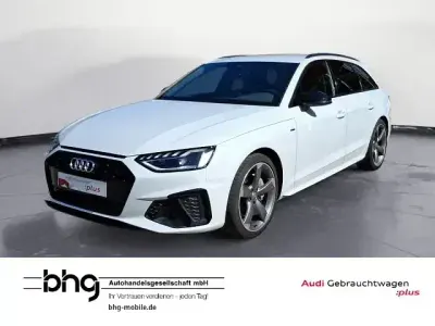 Gebraucht Audi A4 S-Line 204 PS (150 kW) 2024 Gletscherweiß metallic Kombi