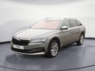 gebraucht Skoda Superb Combi Scout 4x4 2.0TDI DSG MatrixLED ACC