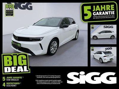 Gebraucht Opel Astra Elegance 131 PS (96 kW) 2023 Jade weiss/arktis weiss Limousine