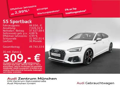 Gebraucht Audi S5 341 PS (250 kW) 2023 Ibisweiß Coupé