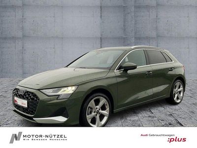Distriktgrün metallic Gebraucht 2025 Audi A3 Advanced Plus Limousine | 32.630 € (Guter Preis)