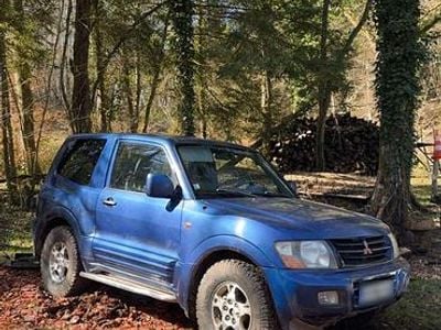 Gebraucht Mitsubishi Pajero 160 PS (117 kW) 2002 Blau SUV