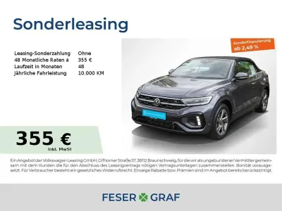 Usata VW T-Roc Cabriolet R-line 150 CV (110 kW) 2025 Grigio Cabrio