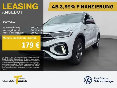 Gebraucht VW T-Roc R-line 150 PS (110 kW) 2023 Weiß SUV