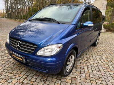 gebraucht Mercedes Viano 2.2 CDI lang Autom Navi AHK Tisch TÜV Neu