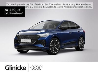 Navarrablau metallic Gebraucht 2024 Audi Q4 Sportback e-tron Ambiente SUV | 44.390 € (Teuer)