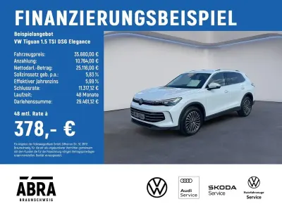 Gebraucht VW Tiguan Elegance 150 PS (110 kW) 2024 Weiß SUV