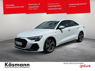 Gebraucht Audi A3 S-Line 116 PS (85 kW) 2025 Weiß (gletscherweiß metallic) Limousine