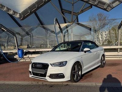 Gebraucht Audi A3 Cabriolet S-Line 179 PS (131 kW) 2015 Weiß Cabrio