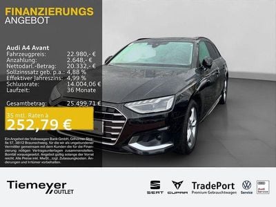 Gebraucht Audi A4 Advanced 204 PS (150 kW) 2023 Schwarz Kombi