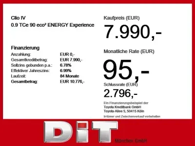 Gebraucht Renault Clio IV Experience 90 PS (66 kW) 2016 Feuerrot (metallic) Limousine