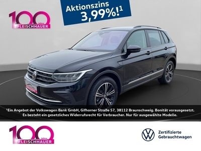 gebraucht VW Tiguan TSI BMT Start-Stopp EU6d 1.5 Life BT NR Sportpaket HUD Navi LED ACC El. Heckklappe