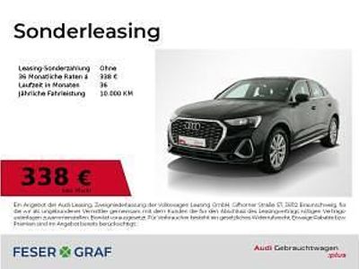 Gebraucht Audi Q3 Sportback S-Line 150 PS (110 kW) 2025 Schwarz (mythosschwarz metallic) SUV