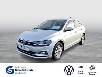 Silber Gebraucht 2021 VW Polo Highline | 15.190 € (Guter Preis)