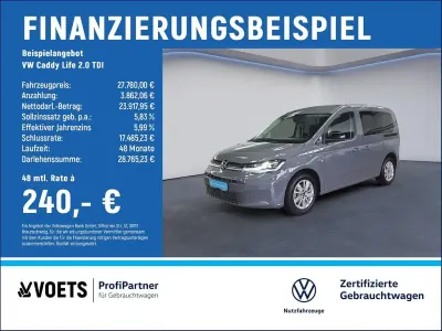 Gebraucht VW Caddy Life 102 PS (75 kW) 2024 Grau Van / Kleinbus
