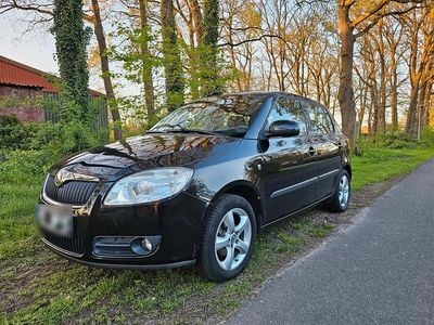 Second-hand Skoda Fabia 80 CP (58 kW) 2008 Negru Hatchback