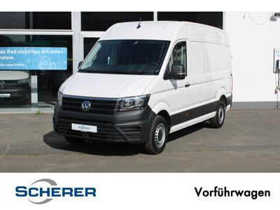 gebraucht VW Crafter Crafter 35 Kasten HD Motor: 2,0 l TDI Euro 6d SCR 103 kW Getriebe: Frontantrieb 6-Gang-Schaltgetriebe Radstand: 3640"EcoProfi"Radstand MR 3640 HD