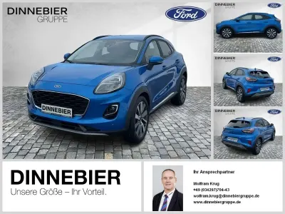 Gebraucht Ford Puma Titanium X 125 PS (91 kW) 2021 Blau (metallic) SUV