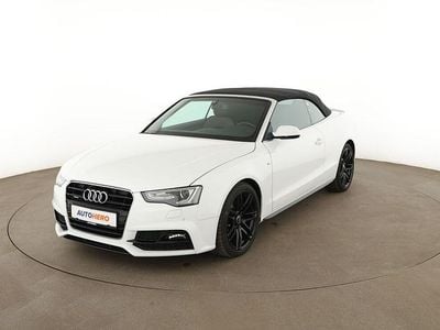 Gebraucht Audi A5 Cabriolet S-Line 190 PS (139 kW) 2016 Weiß Cabrio