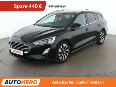Gebraucht Ford Focus Cool & Connect 125 PS (91 kW) 2018 Schwarz Kombi