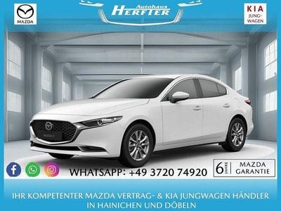 Ny Mazda 3 140 HK (102 kW) 2026 Vit Sedan