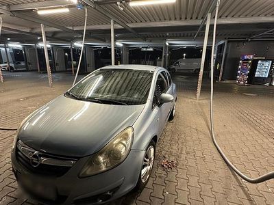 Gebraucht Opel Corsa 60 PS (44 kW) 2008 Blau Kleinwagen