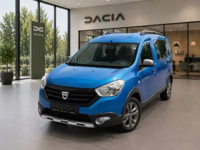Gebraucht Dacia Dokker Stepway 116 PS (85 kW) 2015 Blau sky Van / Kleinbus