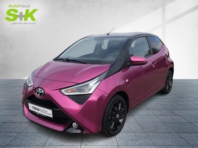 gebraucht Toyota Aygo 1.0l x-cite 72PS Magenta*KAMERA*KLIMA*USB*