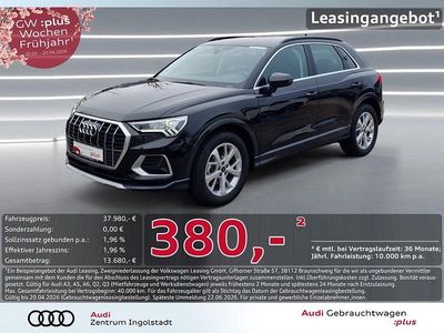 Gebraucht Audi Q3 Advanced 150 PS (110 kW) 2025 Schwarz metallic SUV