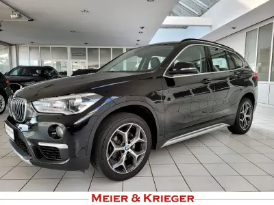 Usata BMW X1 xLine 150 CV (110 kW) 2018 Nero SUV