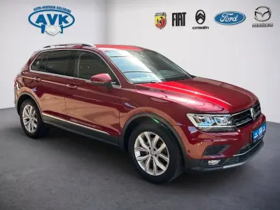 Gebraucht VW Tiguan Highline 150 PS (110 kW) 2019 Rot SUV