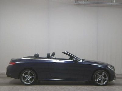 Blau Gebraucht 2018 Mercedes C200 AMG line Cabrio | 22.480 € (Superpreis)