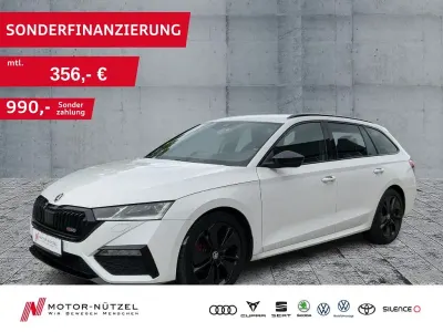 Gebraucht Skoda Octavia RS 200 PS (147 kW) 2022 Candyweiss Kombi