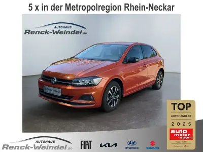 Gebraucht VW Polo IQ Drive 95 PS (69 kW) 2019 Orange Kleinwagen