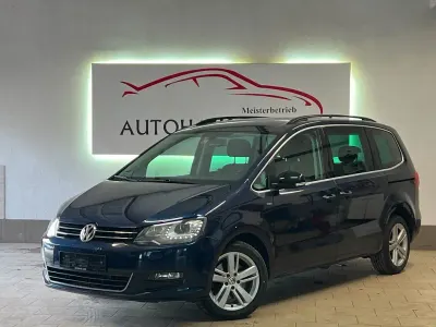 Gebraucht VW Sharan Match 140 PS (102 kW) 2013 Blau Van / Kleinbus