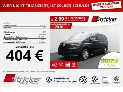 Usata VW T7 150 CV (110 kW) 2025 Nero Furgone