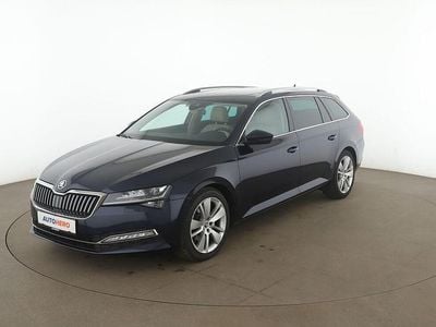 Gebraucht Skoda Superb Premium Edition 190 PS (139 kW) 2021 Blau Kombi