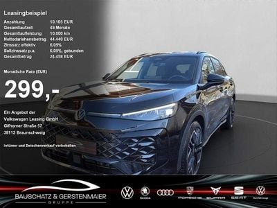 Gebraucht VW T-Roc R-line 150 PS (110 kW) 2026 Schwarz SUV