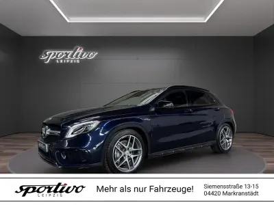 Używany Mercedes GLA45 AMG AMG 381 KM (280 kW) 2017 Niebieski SUV