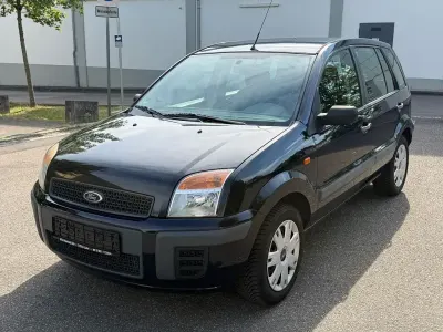 Gebraucht Ford Fusion Fun X 80 PS (58 kW) 2007 Schwarz Kleinwagen