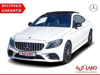 Usata Mercedes C300 AMG line 272 CV (200 kW) 2019 Bianco Coupé
