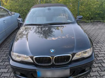 Gebraucht BMW 320 Cabriolet 170 PS (125 kW) 2006 Schwarz Cabrio