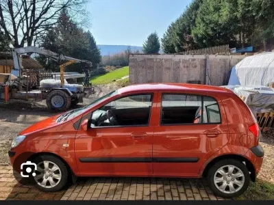 Gebraucht Hyundai Getz 54 PS (39 kW) 2008 Orange Kleinwagen