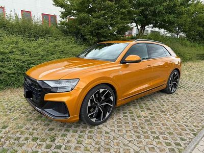 Gebraucht Audi Q8 S-Line 286 PS (210 kW) 2019 Orange SUV