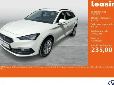 Gebraucht Seat Leon ST Style 150 PS (110 kW) 2023 Weiß Kombi