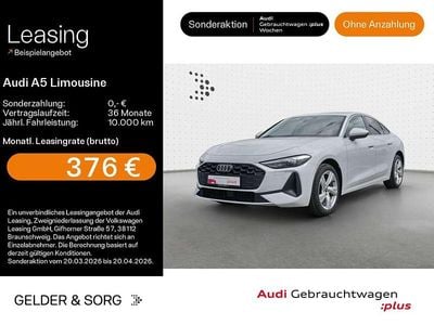 Gebraucht Audi A5 Business 204 PS (150 kW) 2025 Gletscherweiß metallic Limousine
