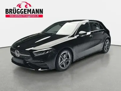 Brugt Mercedes A180 AMG line 136 HK (100 kW) 2025 Sort Sedan