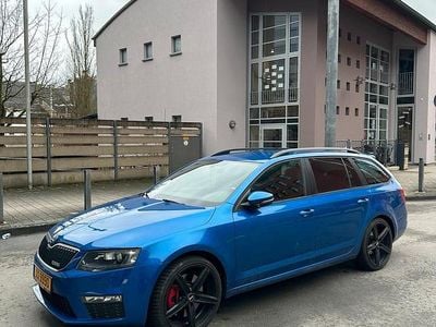 Gebraucht Skoda Octavia vRS 184 PS (135 kW) 2013 Blau Kombi