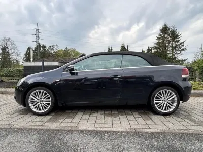 Brugt VW Golf Cabriolet Cup 122 HK (89 kW) 2014 Sort Cabriolet