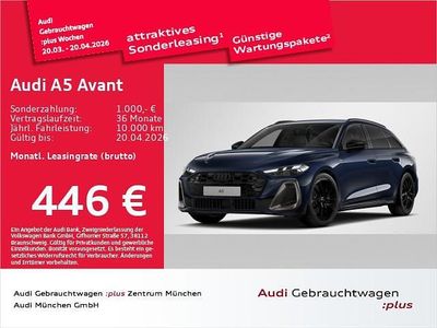 Gebraucht Audi A5 Edition .1 204 PS (150 kW) 2025 Blau Kombi